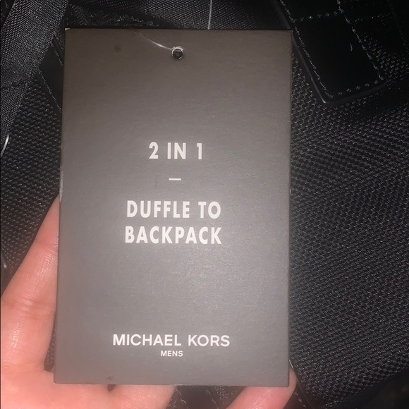 New Mk large men duffle/ backpack - Picture 14 of 15